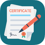 All Certificate Maker - Templates and Design ideas icon