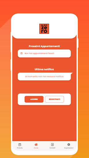 Android application Barberia Numero 0 screenshort