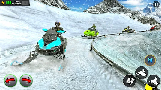 雪地越野 雪橇 賽車 遊戲