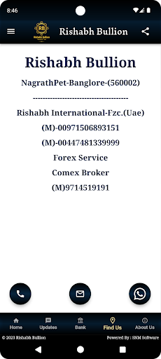 Rishabh Bullion Screen 2