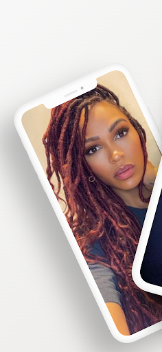 Android application Coiffure afro hommes et femmes screenshort