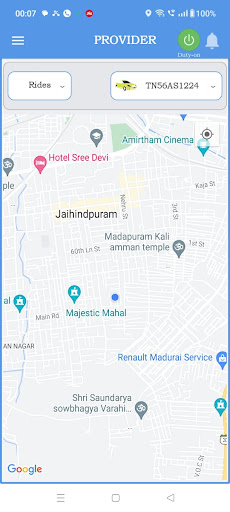 Android application CLAP Provider screenshort
