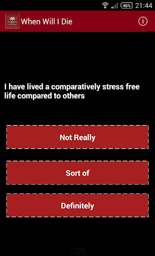 When Will I Die Screen 2