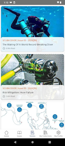 Scuba Diver Magazine Screen 3