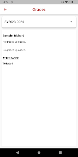 NGS International Mobile App Screen 2