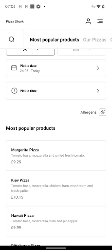 Pizza Shark Hull Screen 3