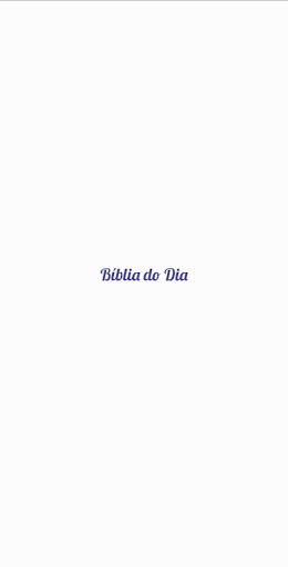 Android application Bíblia do dia screenshort