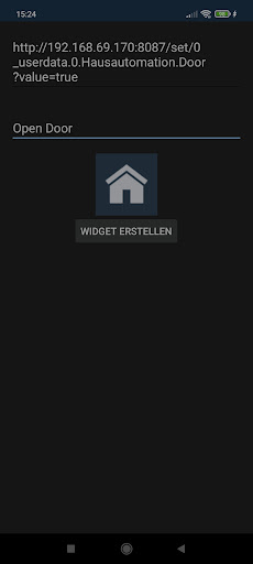 SmartButton Widget Screen 3