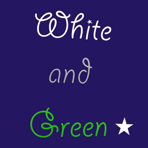 White and Green　公式アプリ logo