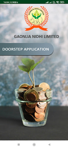 Android application Gaonlia Nidhi-Doorstep screenshort