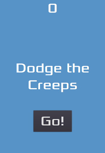 Android application Dodge the Creeps screenshort