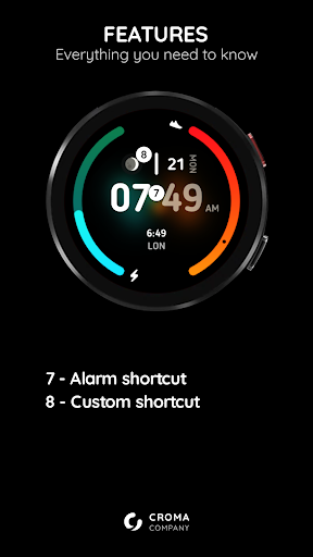 Nebula Watch Face Screen 3
