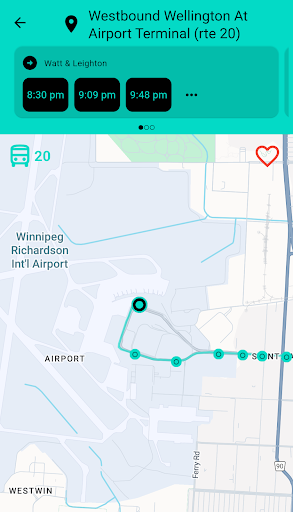 Bus Schedule in Winnipeg Screenshot 3 - AppWisp.com