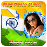 ABCD Flag Letter Photo maker icon