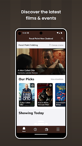 Android application Focal Point Cinemas screenshort