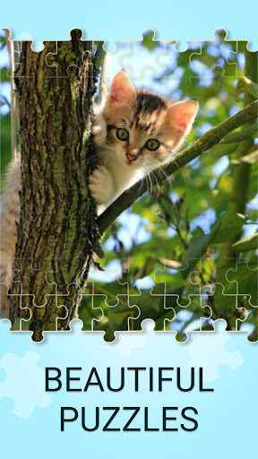 Kittens jigsaw puzzles games Screen 3
