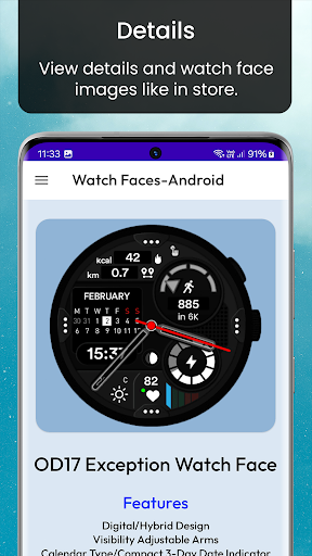 ozappic Watch Faces Screen 3
