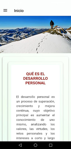 Felicidad Desarrollo personal Screen 2