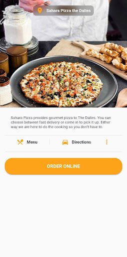 Sahara Pizza The Dalles Screen 2