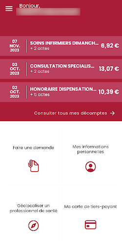 Mutuelle 403 Screen 2