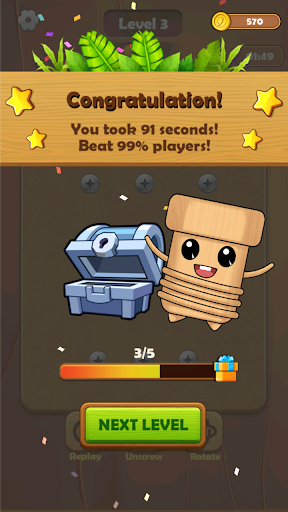 Screw Puzzle：Nuts & Bolts Mod Mở Khóa All
