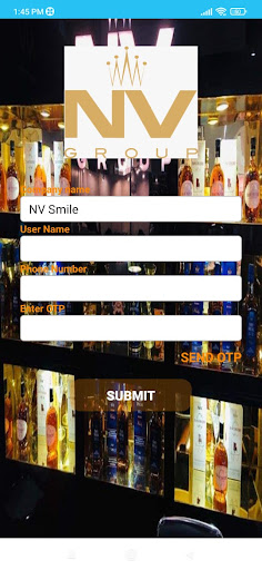 Android application NV Smile screenshort