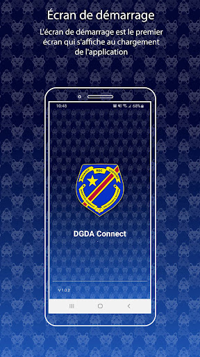 Android application DGDA Connect screenshort