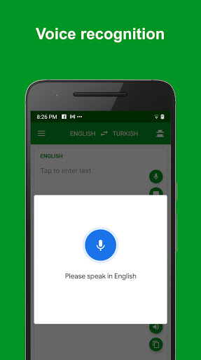 Turkish - English Translator Screen 3