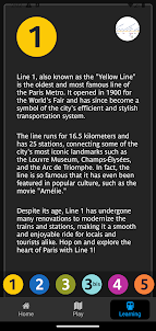 Metrowhizz | Paris subway game
