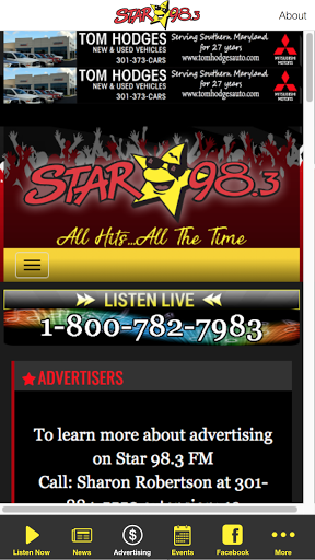 Star 98.3 WSMD Screen 3