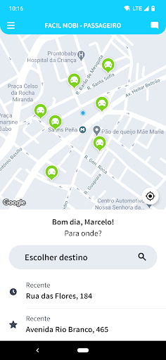 Android application FACIL MOBI screenshort