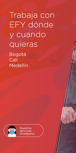 Android application EFY - Profesionales De Belleza screenshort