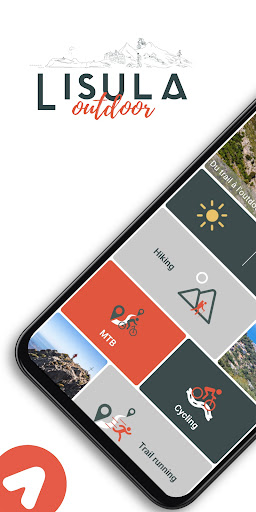 Android application Lisula outdoor by Corsica screenshort
