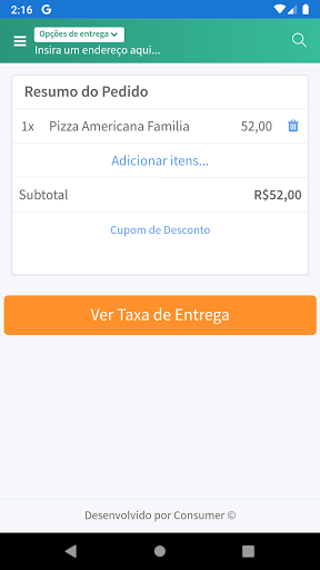 PizzaClub Screen 3