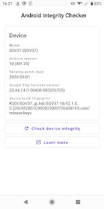 Android Integrity Checker
