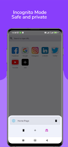 Phi Browser: Private and Fast Screen 2