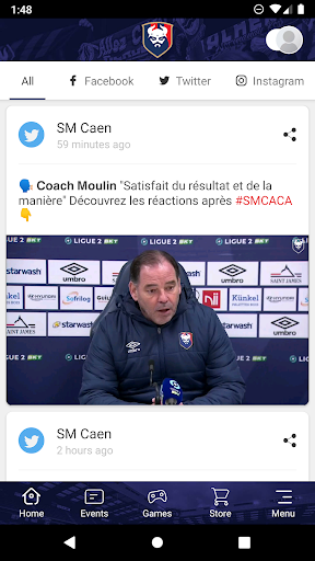 SM Caen Screen 3