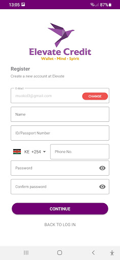 Elevate Screen 2