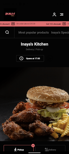 Android application Inaya's Kitchen Maldon screenshort