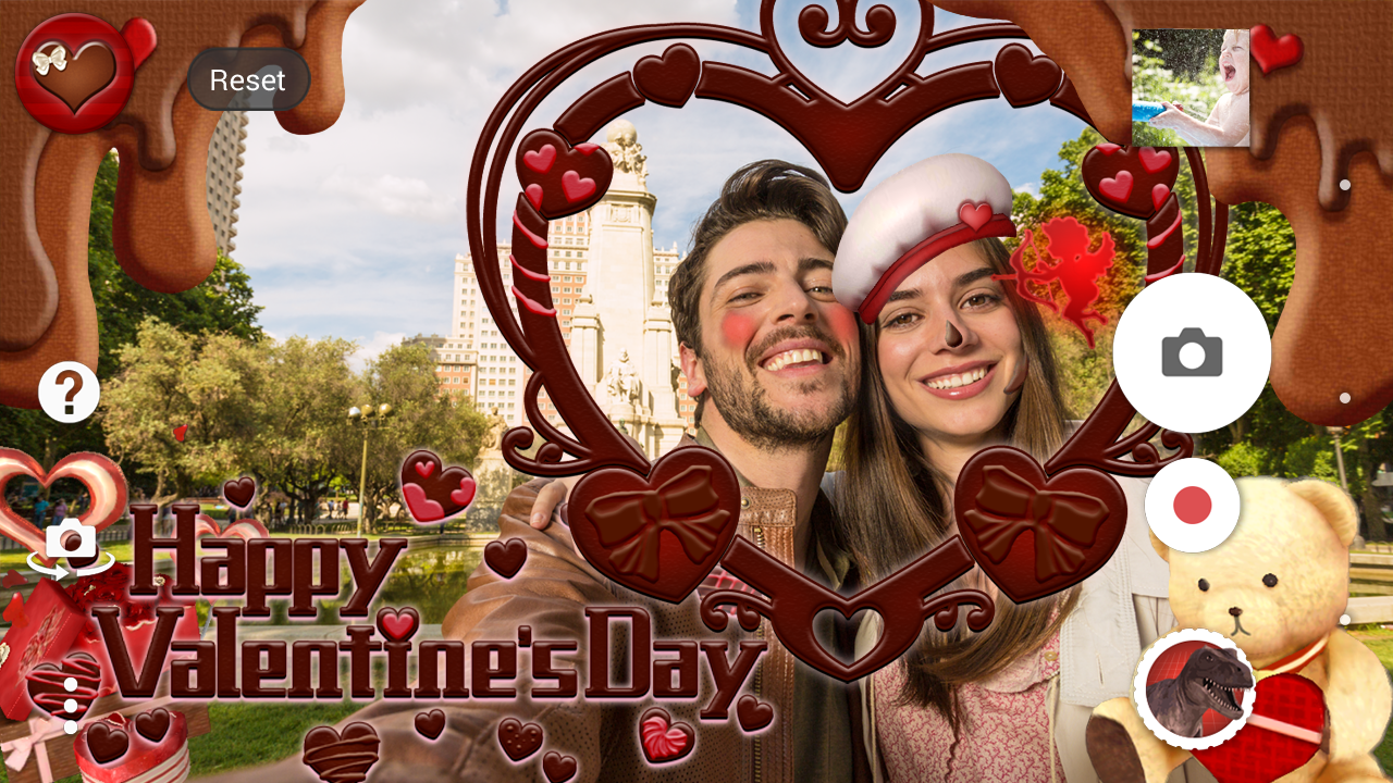 Android application Valentine screenshort