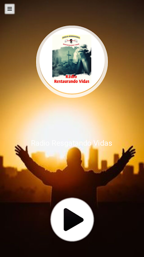 Android application Rádio Restaurando Vidas screenshort