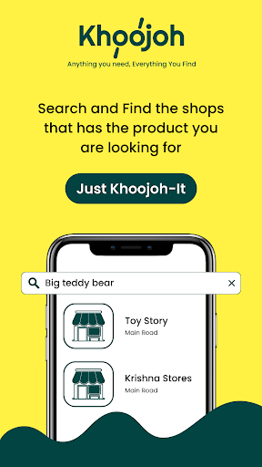 Khoojoh: Your Everything App Screen 2