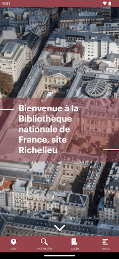 Android application BNF Richelieu screenshort