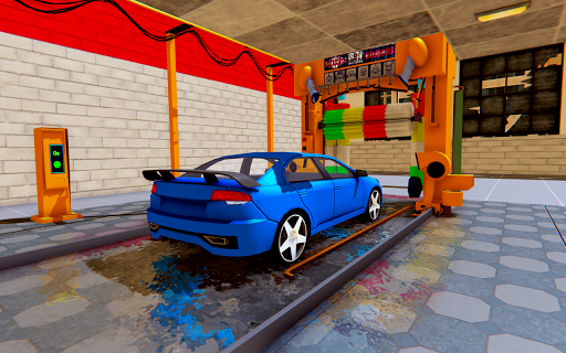 Modern Car Wash Game -Car Race Screen 2