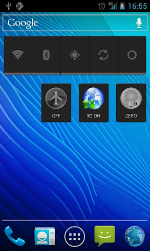 Android application 3G On/Off Widget screenshort