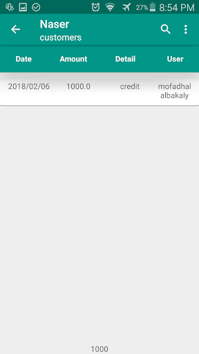 Account Notes Screen 2