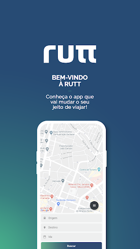 Android application Rutt - Unindo Destinos screenshort