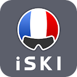 iSKI France - Ski, Snow, Resort info, GPS tracker icon