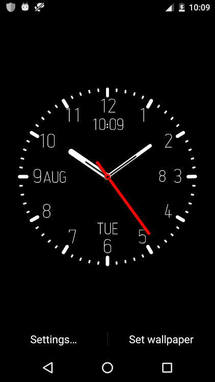 Clock Live Wallpaper by AppMax - (Android Apps) — AppAgg