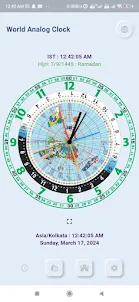 World Analog Clock